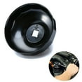 thumbnail image 2 of Car Oil Filter Replacement Steel Wrench Socket Remoal Tool 76Mm 14 Flutes Oil Filter Cap Type For Bmw K75 K100 R1100 R1150 R1200 Mingyiq, 2 of 8