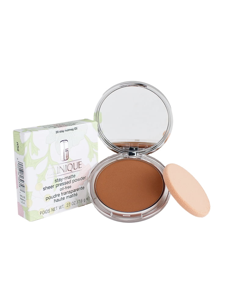 CLINIQUE/STAY-MATTE SHEER PRESSED POWDER 20 STAY NUTMEG .27 OZ