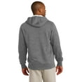 thumbnail image 2 of Sport-Tek ST258 Mens Full-Zip Hooded Sweatshirt, Vintage Heather - Medium, 2 of 2