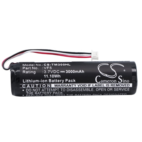 Battery for TomTom VF5 Go 300 400 500 510 510T 530 530T 700 700T 710 910 3000mAh