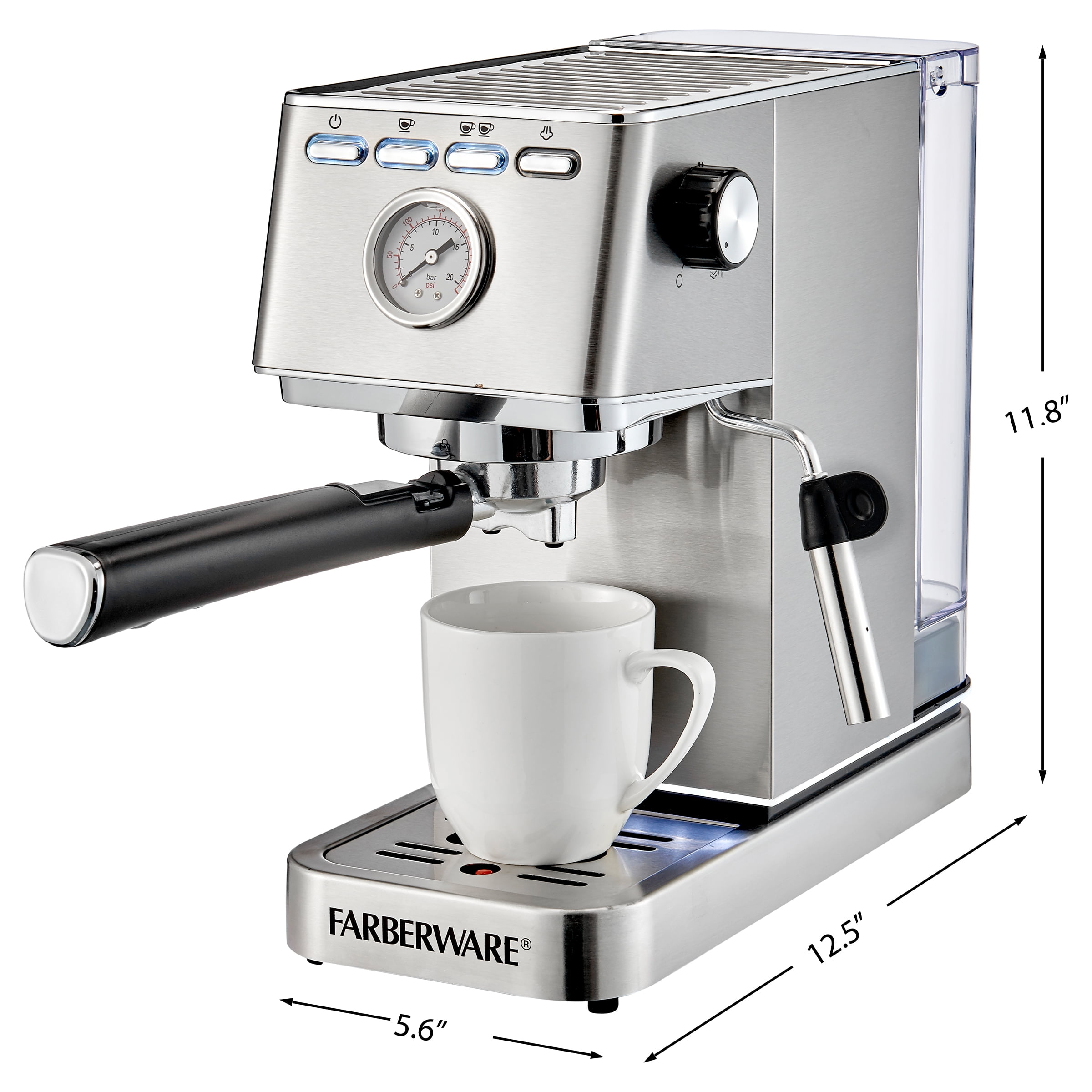 SETUP FARBERWARE Espresso Maker Steam Wand PRIME PUMP 28035441 