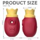 thumbnail image 2 of Vibrador De Masaje De Silicona Con Vibrador De Succión De Diseño De Corona Para Mujer Vogacara XX000578-01, 2 of 6