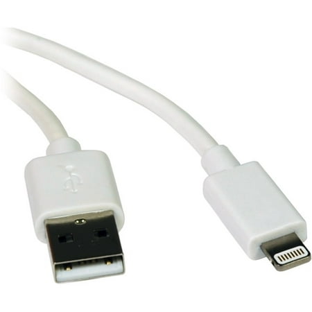 Tripp Lite M100-003-wh Usb Charge & Sync Cable With Lightning Connector (3ft/1m)