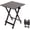 Brown-1set, variant on Outdoor Folding Table | Lightweight Mesh Compact Camping Table, Roll Up Top 2 People Portable Camp Tables with Carry Bag for Picnic/Cooking/Beach/Travel/BBQ