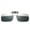 Silver Gray, variant on TOP-MAX Polarized Sunglasses Clip, UV Anti-Glare Resistant Night Vision Driving Glasses Clip, Polarized Lens (2pcs, Silver Yellow)