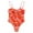 Orange, variant on Taylonsss Clearance Women Summer Fashion Print Tank Top One-Piece Bikini Swimsuit Women Swimwear