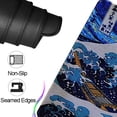 thumbnail image 4 of Japanese Anime Sea Waves Large Gaming Mouse Pad,with Non-Slip Rubber Base,Stitched Edges Extended Big Mouse Mat XL 35.4 x 15.7 inches for Office Gaming Home (gao 90x40), 4 of 5
