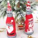 thumbnail image 3 of Matsuzay Bonita funda para botella de vino con sombrero, ropa de de comedor para el hogar, decoración de cerveza y champán, accesorios de fiesta, Kits de decoración para fiestas Papá Noel Matsuzay HA070242-01B, 3 of 6