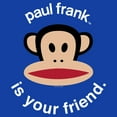 thumbnail image 2 of Men's Paul Frank Is Your Friend Julius  Graphic Tee Royal Blue Small, 2 of 4