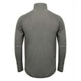 thumbnail image 2 of Tombo Mens Long Sleeve Zip Neck Performance Top, 2 of 4