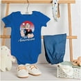 thumbnail image 3 of All American Popeye The Sailor Man Romper Boys or Girls Infant Baby Brisco Brands 6M, 3 of 7