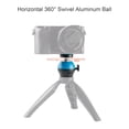 thumbnail image 2 of Amdohai Mini Ball Head Camera Tripod Mount CNC Technology 360° Swivel with Universal 1/4-inch, 2 of 7