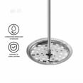 thumbnail image 5 of French Press Coffee Maker (12oz)- Borosilicate Glass, Coffee Press, Single Cup French Press, 3 cup Capacity, Black, 5 of 7