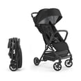 thumbnail image 1 of Inglesina Quid Cochecito - Puma Black - Cochecito de viaje ultra compacto y liviano para bebés y niños pequeños, avión sobre la cabeza, plegable, asiento reclinable, dosel plegable, 3 meses - 50 libra, 1 of 5