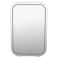 thumbnail image 3 of Mini Fridge, Rounded Corner Large Capacity Carrying Handle Mini Refrigerator Low Noise  For Kitchen For Car, 3 of 7