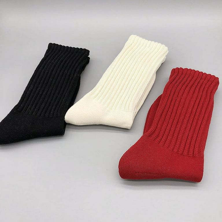 Buy Colyltoy 2 Pair Womens Slouch Socks, Soft Stacked Scrunch Socks at
