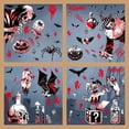 thumbnail image 1 of Dvkptbk Halloween Stickers Wall Stickers Bedroom Horror Decoration Border Wall Stickers Window Scene Layout Electrostatic Stickers Halloween Decorations, 1 of 9