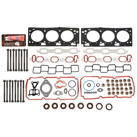 Magnum Belt Drive Systems Evergreen HSHB8-30135L Head Gasket Set Head Bolts Fit 07-09 Chysler 300 Sebring Dodge Magnum Avenger 3.5 ()