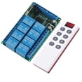 thumbnail image 1 of Módulo De Control Remoto Inalámbrico De 8 Canales Control Remoto De Codificación Fija Multifuncional De 100 M, 1 of 7