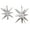 Silver, variant on Efavormart 5 Pack Large Metallic Silver 14-Point Star Explosion Foil Balloons, 27" Fireworks Starburst Shaped Mylar Party Balloons