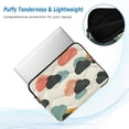 thumbnail image 2 of FORMRS 13-13.3 inch Laptop Sleeve Case Soft Carrying Quilted Computer Bag Cover, Simple Clouds, 2 of 7