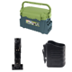 thumbnail image 1 of Caja Herramientas Pesca Portátil Cebo Plástico Organizador Almacenamiento Accesorios () Verde, 1 of 8