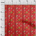 thumbnail image 1 of oneOone Viscose Jersey Red Fabric Merry Christmas Diy Clothing Quilting Fabric Print Fabric By Yard 60 Inch Wide-N45, 1 of 1