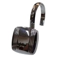 thumbnail image 1 of Élégant Home Fashions HK40155 Capitaine Crochets de Douche&44; Chrome, 1 of 1