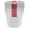 White, variant on "Plasvale 17.92oz Food Storage Container with lids - High Density Construction, Stackable & Reusable", Freezer, Microwave and Dishwasher Safe - BPA Free (8-Pieces Set, White)