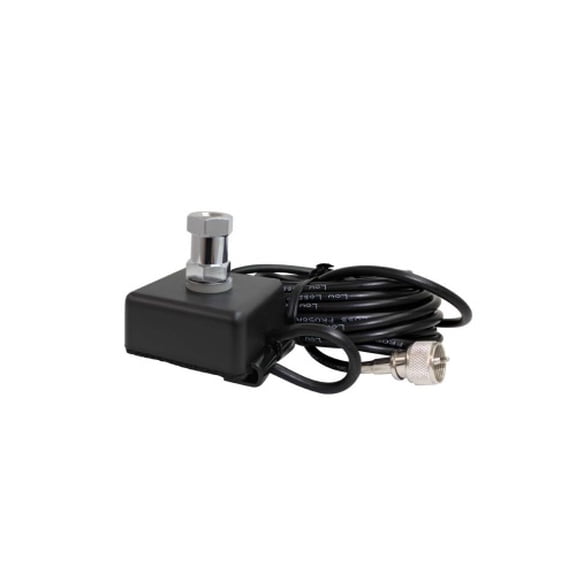 Trunk Lip Mobile Antenna Mount With 3/8"x24 Stud 18' Coax Cable PL259 CB JBC105