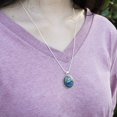 thumbnail image 2 of Shark Selfie Picture Great White 1" Pendant with Sterling Silver Plated Chain, 2 of 4