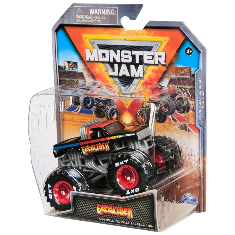 Monster Jam, Excaliber Monster Trucks, 1:64 Die-Cast Vehicle