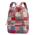 thumbnail image 1 of Mochila SANMU ligera de terciopelo de estilo étnico retro, 1 of 4