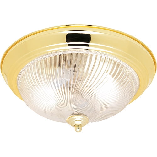 Hampton 13 25 Indoor Lighting Flush Mount Polished Brass