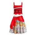 thumbnail image 3 of Vestidos de Moana de Disney, ropa para niñas, Cosplay, vestido de princesa Vaiana, collar, peluca, fiesta de Carnaval para niños, conjunto de disfraz bonito de verano, 3 of 5