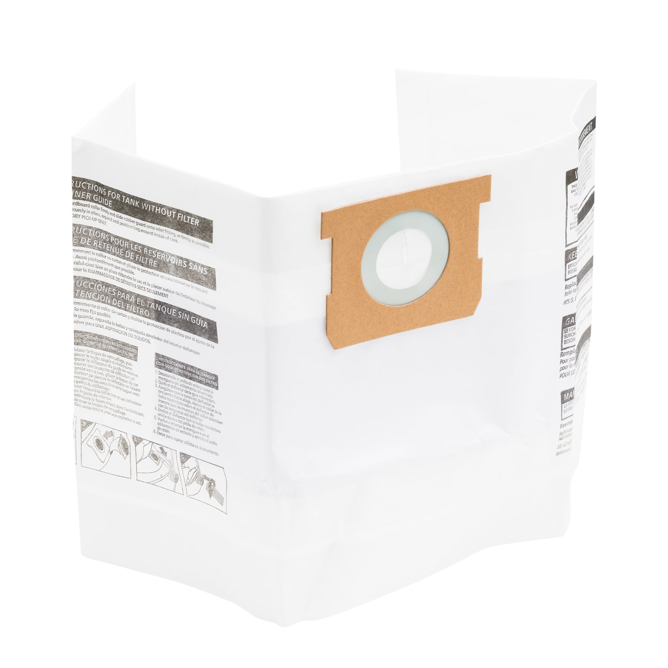 Shop Vac 12-16 Gallon Wet Dry Vacuum Bags Lot VacMaster 12