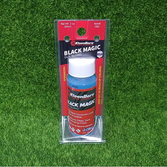 KleenBore Black Magic Bluing Solution, 2 oz Liquid Bottle, Gun Lubrication