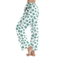 thumbnail image 5 of Ayfxijin Women's Pajama Pants Home Print Pajamas Daily Home Clothes Long Pants, 5 of 6