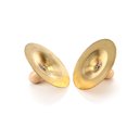 thumbnail image 4 of OULII 1 Paire de Petits Jouets Cymbales en Métal Rond pour Danse Fêtes, 4 of 8