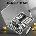 thumbnail image 6 of Four Candies Metal Mechanical Pencil Set, 6PCS Artist Metal Pencil 0.5, 0.7, 0.9, 2mm, Refills, Kneaded Eraser, Sharpener, Combo Set, 6 of 9