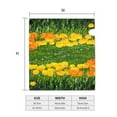 thumbnail image 6 of PHELIKA Yellow orange flower Magnetic Mailbox Covers Standard Size 21"H x 18"W, 6 of 8