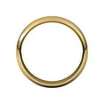 thumbnail image 2 of 10k Yellow Gold Half Round 5mm Half Round Band Size 6.5 Ring for Women and Men - 4.1 Grams, 2 of 2