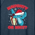 thumbnail image 3 of Lilo & Stitch - Naughty Or Nice - Women's Lightweight French Terry Long Sleeve Shirt, 3 of 5