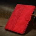 thumbnail image 7 of GSFY Case for Galaxy Tab S6 Lite 10.4 inch 2024/2022/2020, PU Leather Wallet Stand Protective Smart Shell with Pen Holder Auto Sleep Wake for Samsung Galaxy S6 Lite Tablet, Red Blocks, 7 of 7