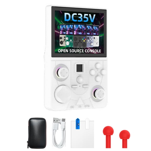 WIFI Gaming Handheld for Multiplayer Including Open Source Design Double Joystick Controls Retro Compatibility