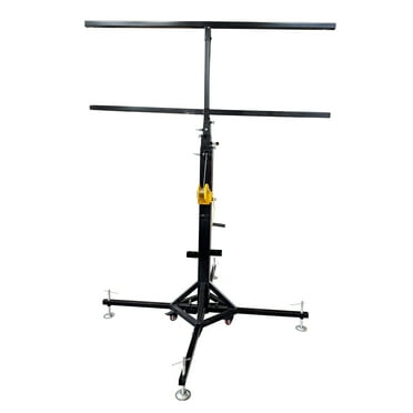 Double Deck Crank Stand Truss Tower Lifter Adjustable Height 5.9-13ft for Stage Lights