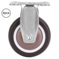 thumbnail image 5 of 4Pcs 2in TPE Rubber Removable Mute Chair Fixed Rubber Casters, 5 of 5