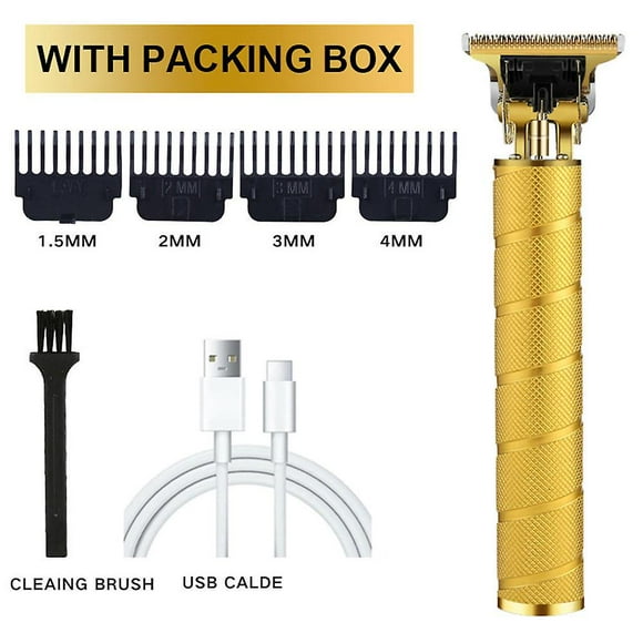 Dww-tondeuse Cheveux Hommes, Tondeuse Barbe Electriques Professionnelle, Sans Fil Tondeuse Cheveux Rasoir Barbe Tondeuse Kit, Cran Led, Rechargeable