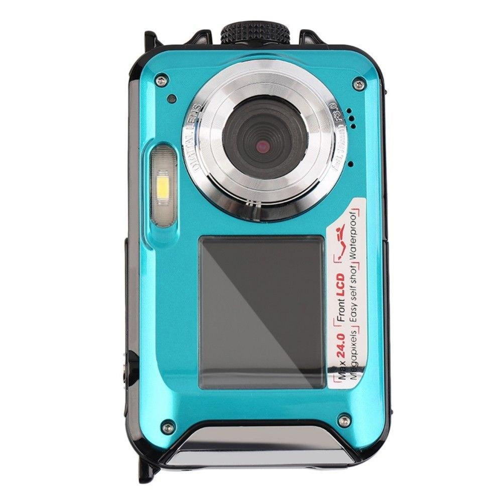 【ポート】 Hd268 Full Hd 1080p 2.7インチtft Dual Screen Camera Waterproof