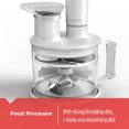 thumbnail image 4 of BLACK+DECKER Handiprep Express, Immersion Blender, Chopper, Whisk, White, HB5500W, 4 of 17